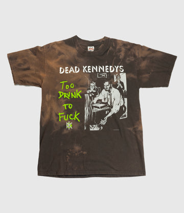 Vintage Dead Kennedys Too Drunk To Fuck 1995 Tee